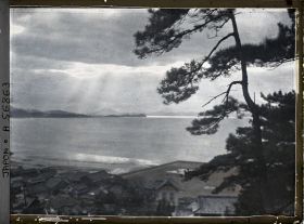 Image représentant La baie de Hakata au crépuscule