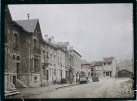 Image représentant France, Varennes (CT) Meuse (1840h), Construction Rte de Montfaucon à Varennes