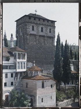 Image représentant Turquie, Hilendar, La tour