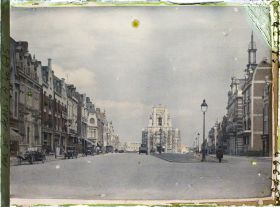 Image représentant France, Lens, Place J. Jaurès vers Eglise