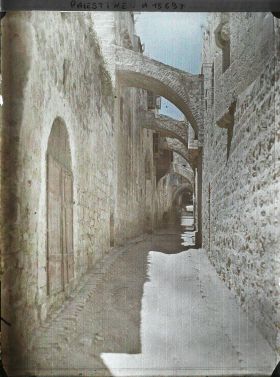 Image représentant Segment de la Via Dolorosa entre les cinquième et sixième stations