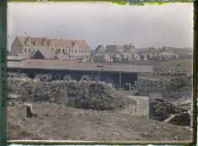 Image représentant Belgique, Dixmude, Vue Générale de Dixmude prise de la Minoterie