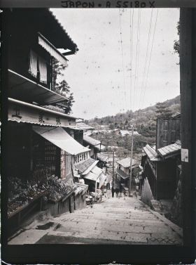 Image représentant quartier Higashiyama, escalier Sannen-zaka