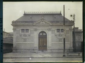Image représentant France, Reims, Faubourg de Cérès, la Bibliothèque Municipale