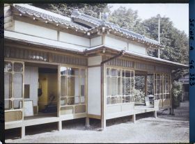 Image représentant L'exposition des arts décoratifs, maison japonaise