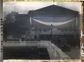 Image représentant Chambre des députés, translation des cendres de Jaurès au Panthéon