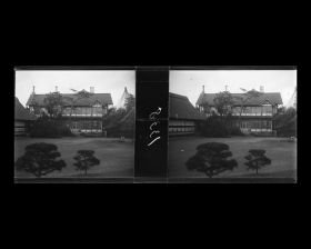 Image représentant L'aile à l'occidentale de la résidence de M. Matsuda