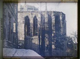 Image représentant Les ruines de la chapelle palatine de l'ancien archevêché