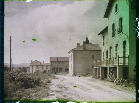 Image représentant France, Nomény, Reconstruction route de Metz