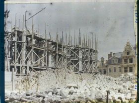 Image représentant Belgique, Ypres, Reconstruction de la Cathédrale St Martin