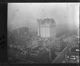 Image représentant Panorama pris depuis le 17ème étage de l'Hôtel St Régis