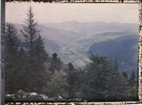 Image représentant France, Panorama s/ la Vallée de Munster