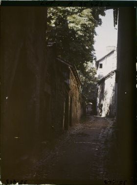 Image représentant France, Figeac, Aspect d'une ruelle