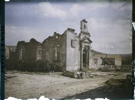 Image représentant France, Les Eparges, Ruines de l'Eglise