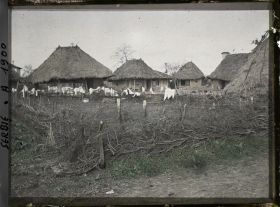 Image représentant Groupe de maisons serbes
