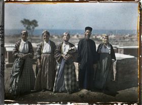 Image représentant Grèce, Salonique, Groupe de femmes Juives