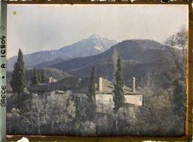 Image représentant Mont Athos, Pantokrator, Une vue sur l'Athos