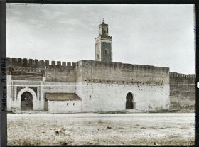 Image représentant Le minaret vert de la mosquée Jamaa Lalla Aouda
