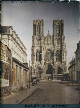 Image représentant France, Reims, Façade de la Cathédrale