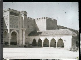 Image représentant Une partie de la porte Bab Mansour