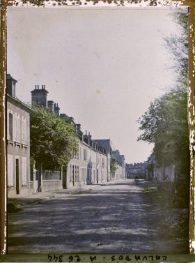 Image représentant Entrée d'Isigny-sur-Mer par la route de Cherbourg