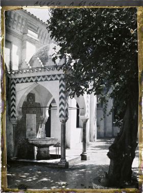 Image représentant La fontaine aux ablutions de la grande mosquée
