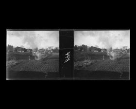 Image représentant Paysage rural vu du train