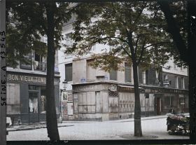 Image représentant L'angle des rues Gozlin, des Ciseaux et du boulevard st-Germain