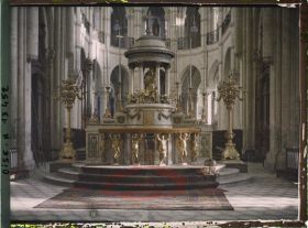 Image représentant France, Noyon, Autel de la Cathédrale