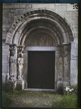 Image représentant France, St-Bertrand-de-Comminges, Porte de l'Eglise St Just