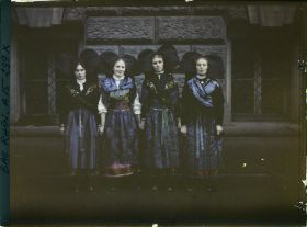 Image représentant France Alsace, Strasbourg, Quatre Alsaciennes (Basse Alsace)