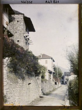 Image représentant Entrée du village depuis Orselina