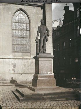 Image représentant Prusse, Essen, Statue de Krupp (Alfred)