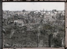 Image représentant France, Chaulnes, Panorama pris du haut du Château