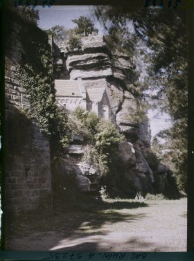 Image représentant Alsace, Saverne, Le Haut Bar Rocher et ruines du Château