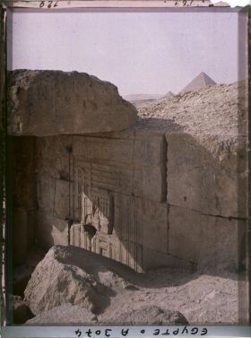 Image représentant Mastaba et pyramides