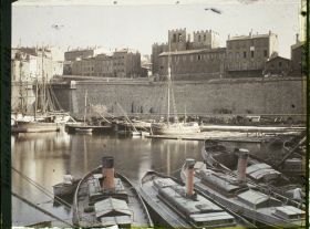 Image représentant L'abbaye Saint-Victor, vue du quai de la Rive Neuve