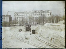 Image représentant L'emplacement des anciennes fortifications à la porte de Versailles, boulevard Levebvre