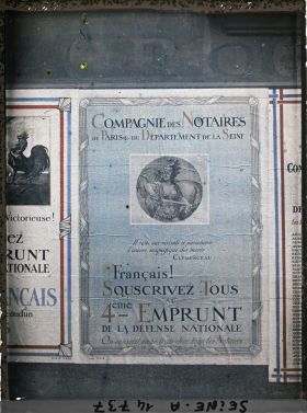 Image représentant Affiche de l'emprunt national, Compagnie des Notaires de Paris