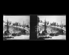 Image représentant Le paysage enneigé de la Sierra Nevada