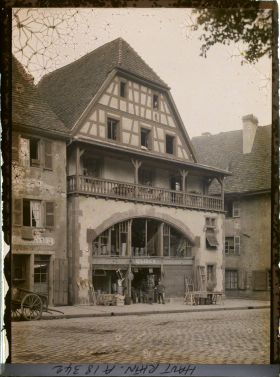 Image représentant France, Munster, Place du Marché (Vieille Maison)