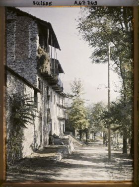 Image représentant Maisons typiques tessinoises sur la via Rivapiana
