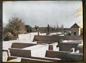 Image représentant Vue sur un quartier depuis la terrasse de la maison du docteur Mauchamp