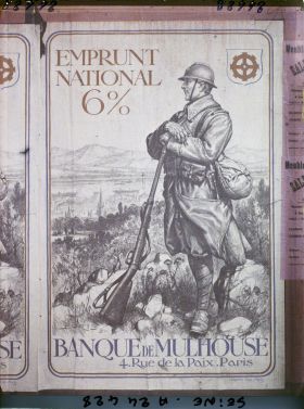 Image représentant Affiche pour l'emprunt national de 1920, Banque de Mulhouse