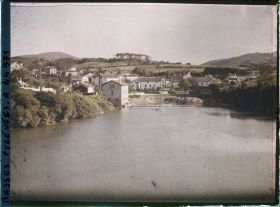 Image représentant France, Hendaye, Vue prise depuis le Pont vers la Ville autre partie