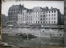 Image représentant Le quai Saint-Michel vu du quai des Orfèvres