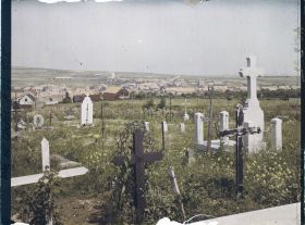 Image représentant France, Souchez, Vue Gle prise du Cimetière Civil