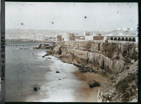 Image représentant Le Dar el-Bahar (" le château de la mer "), une forteresse portugaise du XVe siècle