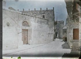Image représentant Vue de la quatrième station de la Via Dolorosa