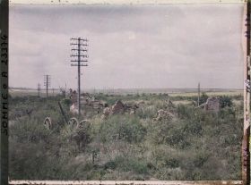 Image représentant France, Barleux, Ruines sur l'emplacememnt du Village